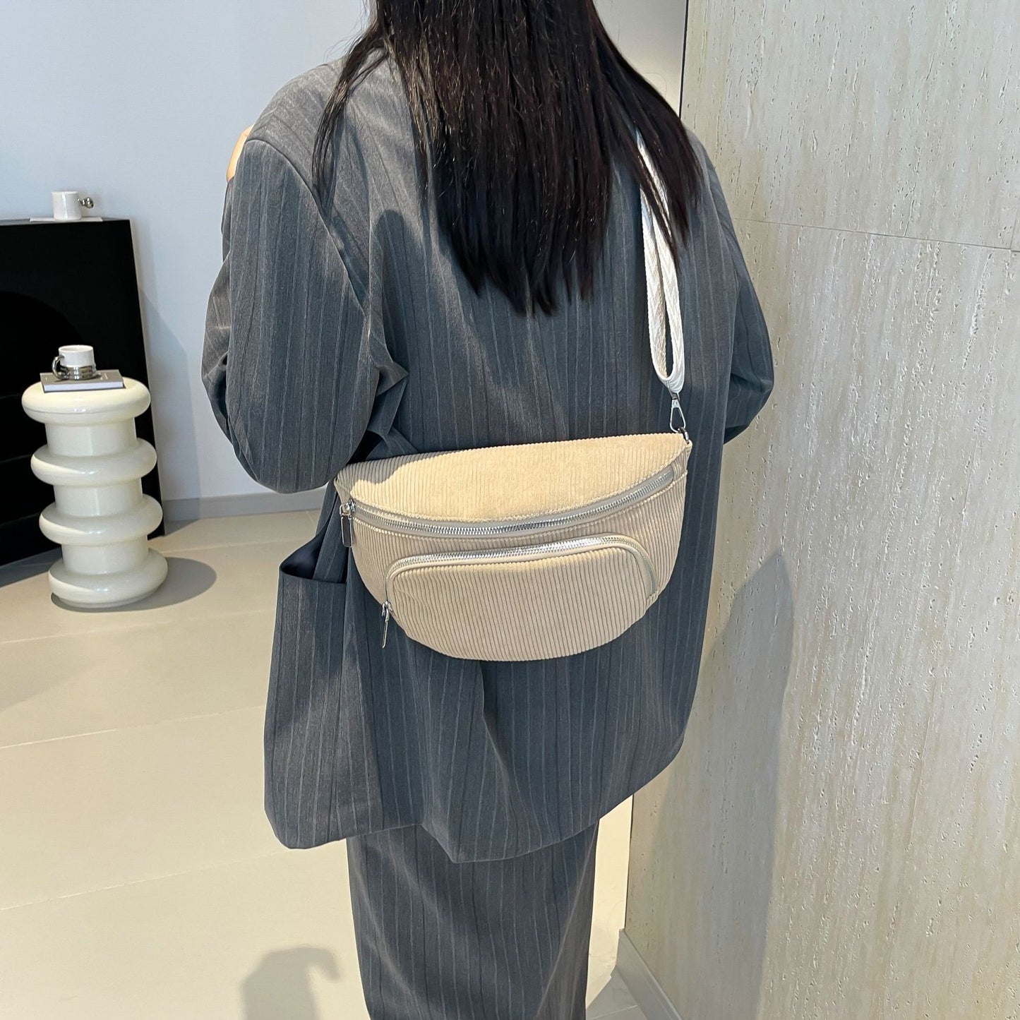 Cross-border Extra Large Waist Bag Chest Bag Large Capacity